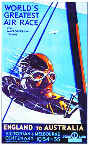 MacRobertson Air Race Poster