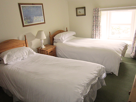 First floor twin bedded room