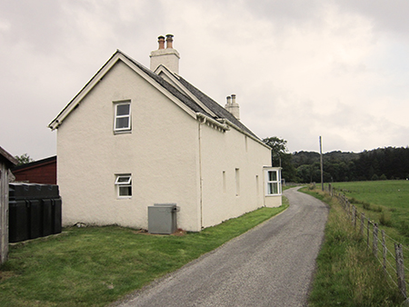 Manse from road