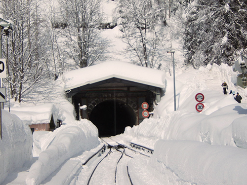 Tunnel at Montroc